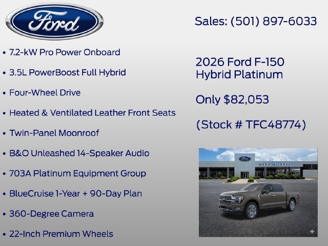 2026 Ford F-150 Platinum