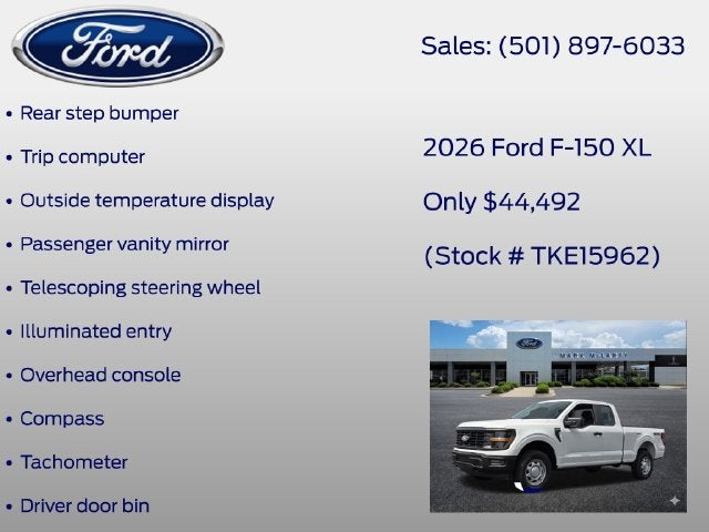 2026 Ford F-150 XL