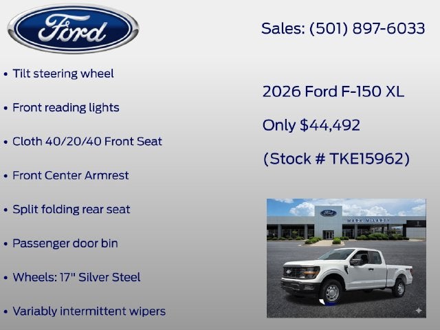 2026 Ford F-150 XL