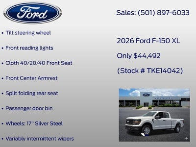 2026 Ford F-150 XL
