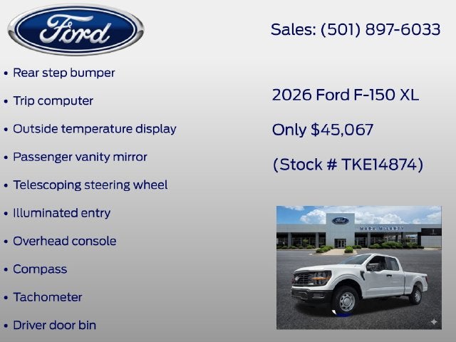 2026 Ford F-150 XL