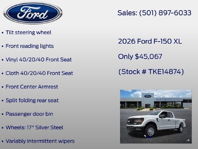 2026 Ford F-150 XL