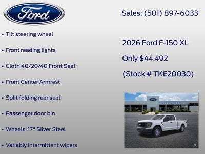 2026 Ford F-150 XL