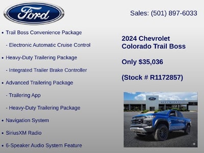 2024 Chevrolet Colorado Trail Boss