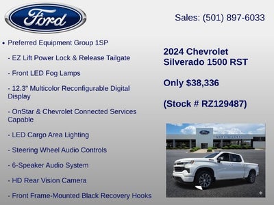2024 Chevrolet Silverado 1500 RST