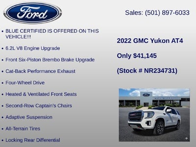 2022 GMC Yukon AT4