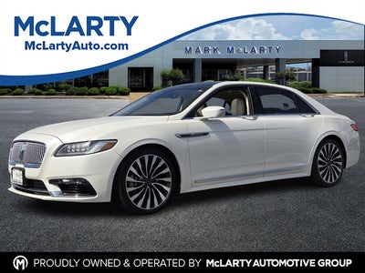 2018 Lincoln Continental Black Label