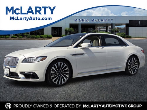 2018 Lincoln Continental Black Label