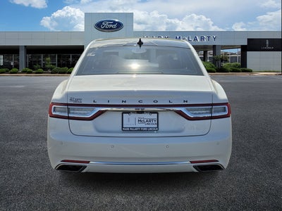 2018 Lincoln Continental Black Label