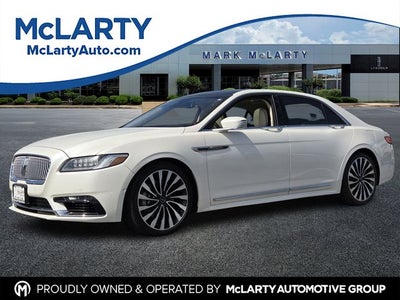 2018 Lincoln Continental Black Label