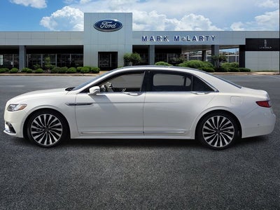 2018 Lincoln Continental Black Label