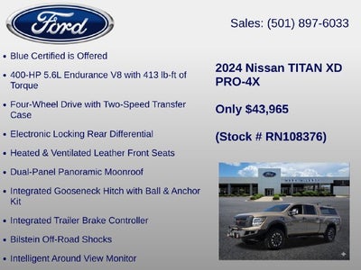 2024 Nissan Titan XD PRO-4X