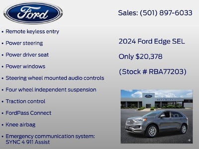 2024 Ford Edge SEL