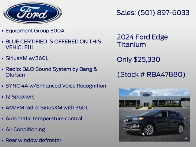 2024 Ford Edge Titanium