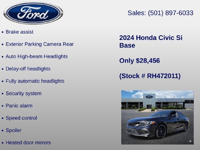 2024 Honda Civic Si Base
