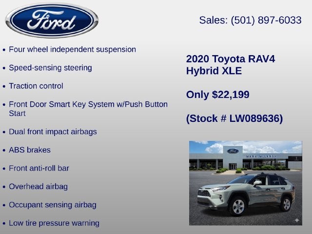 2020 Toyota RAV4 Hybrid XLE