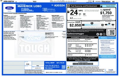 2026 Ford Maverick Lobo Standard