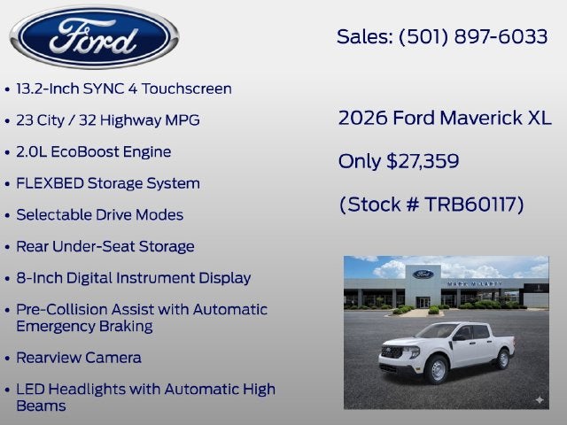 2026 Ford Maverick XL