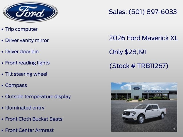 2026 Ford Maverick XL
