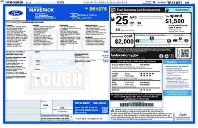 2026 Ford Maverick XLT