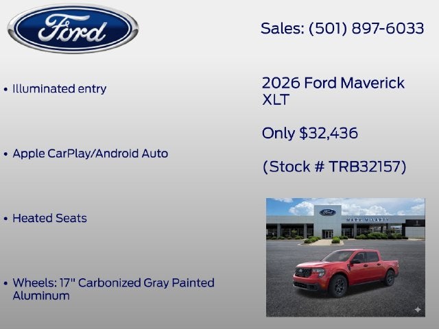 2026 Ford Maverick XLT