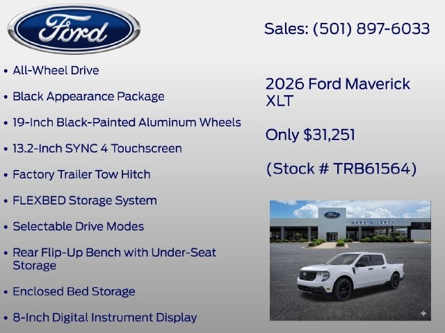 2026 Ford Maverick XLT