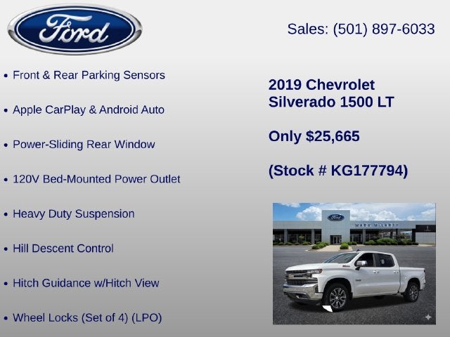 2019 Chevrolet Silverado 1500 LT Texas Edition