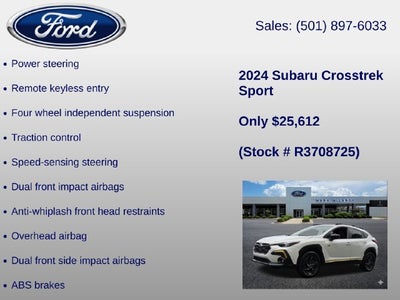 2024 Subaru Crosstrek Sport