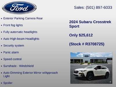 2024 Subaru Crosstrek Sport