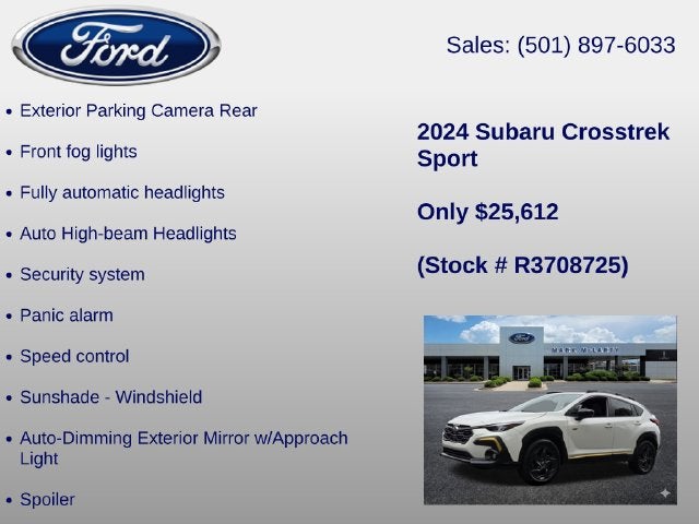 2024 Subaru Crosstrek Sport