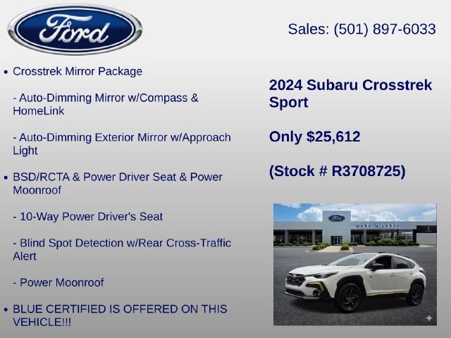 2024 Subaru Crosstrek Sport