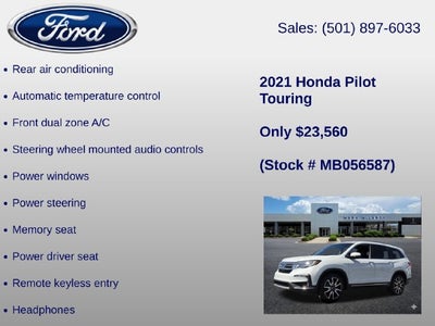 2021 Honda Pilot Touring 7 Passenger