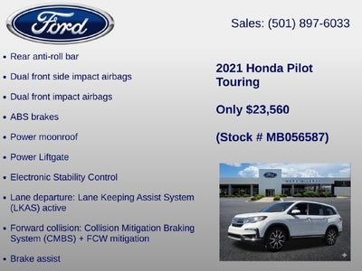 2021 Honda Pilot Touring 7 Passenger