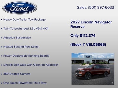 2027 Lincoln Navigator Reserve
