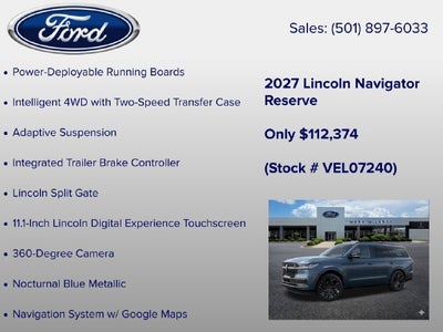 2027 Lincoln Navigator Reserve