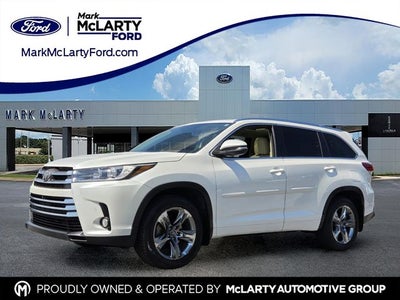 2018 Toyota Highlander Limited Platinum