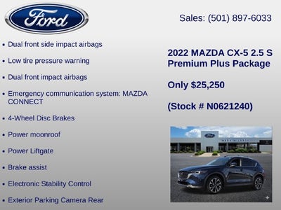 2022 Mazda Mazda CX-5 2.5 S Premium Plus Package