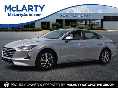 2021 Hyundai Sonata Hybrid Blue