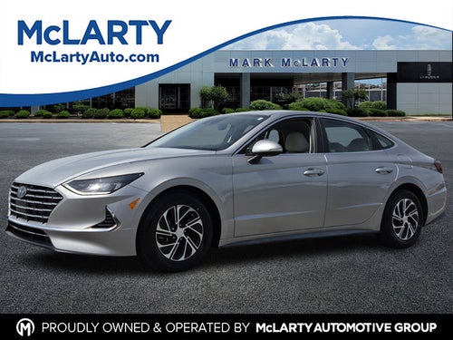 2021 Hyundai Sonata Hybrid Blue