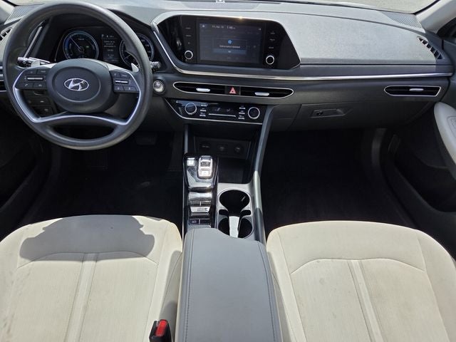 2021 Hyundai Sonata Hybrid Blue