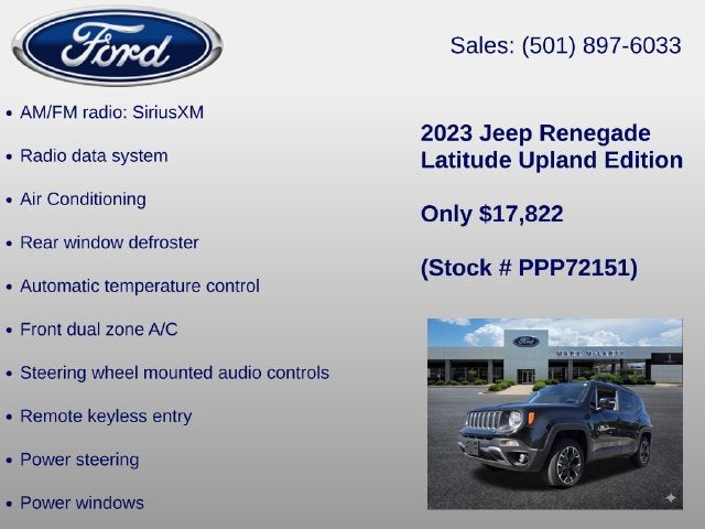 2023 Jeep Renegade Latitude