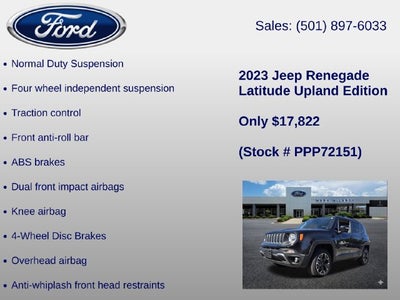 2023 Jeep Renegade Latitude
