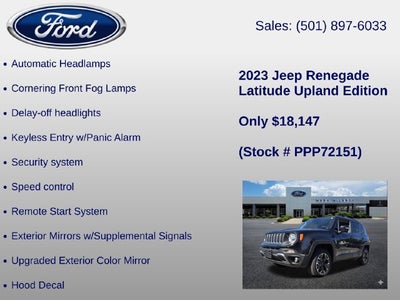 2023 Jeep Renegade Latitude