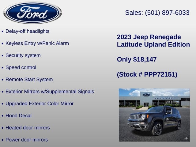 2023 Jeep Renegade Latitude