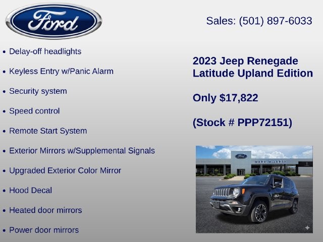 2023 Jeep Renegade Latitude