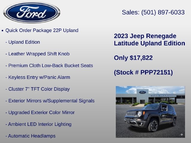2023 Jeep Renegade Latitude