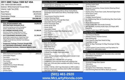 2011 GMC Yukon SLT