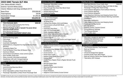 2023 GMC Terrain SLT