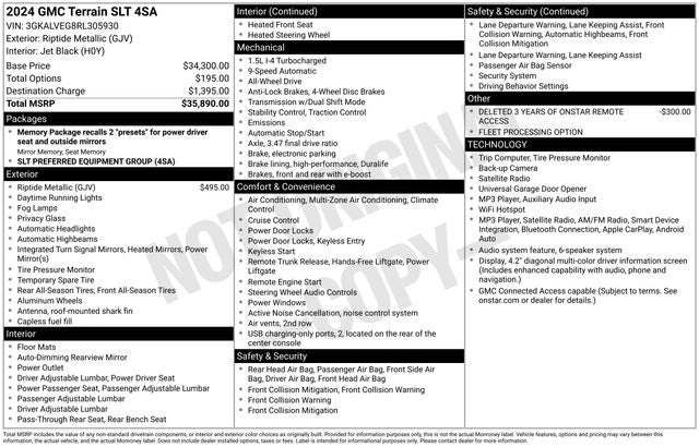2024 GMC Terrain SLT