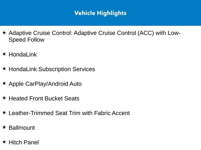 2026 Honda Pilot EX-L